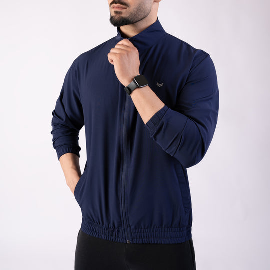 Navy Premium Micro Track Upper