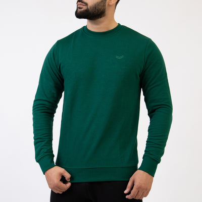 Plain Green Sweatshirt