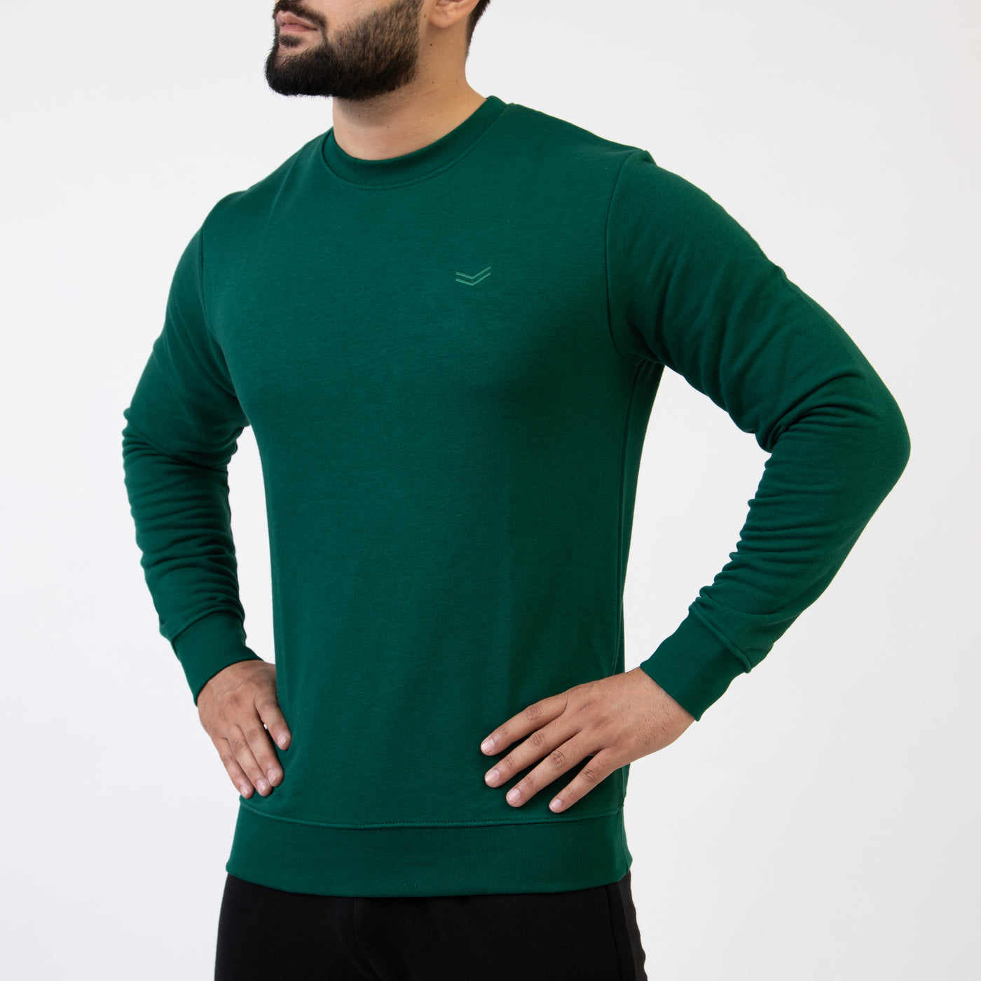 Plain Green Sweatshirt
