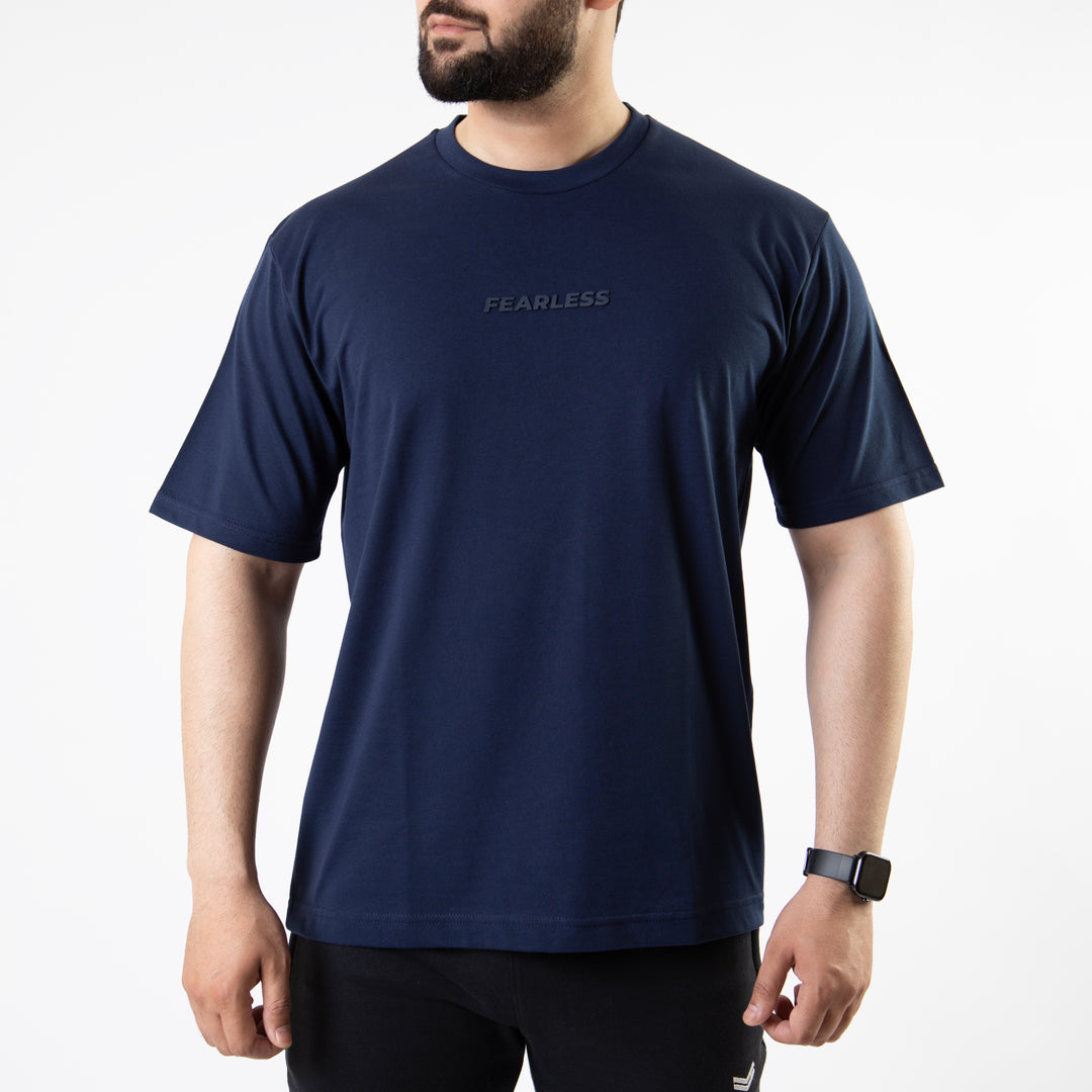 Navy Fearless Relaxed Fit T-Shirt