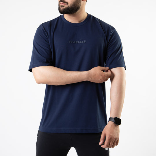 Navy Fearless Relaxed Fit T-Shirt