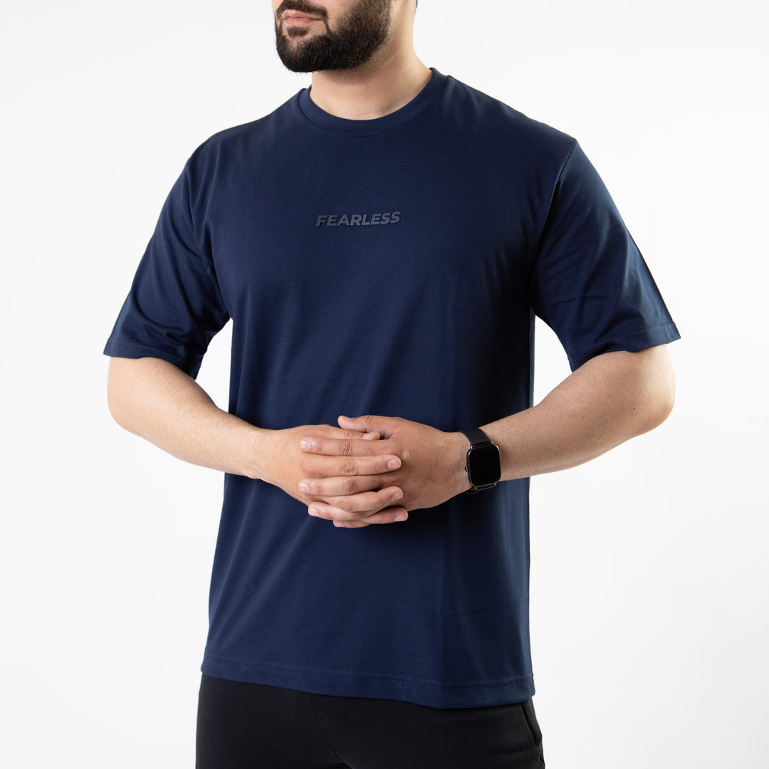 Navy Fearless Relaxed Fit T-Shirt