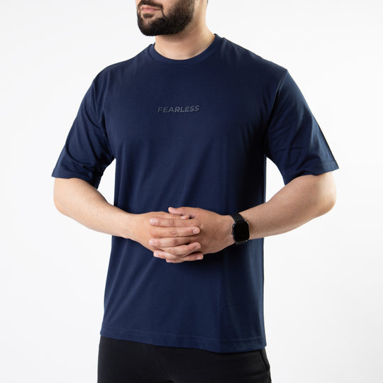 Navy Fearless Relaxed Fit T-Shirt