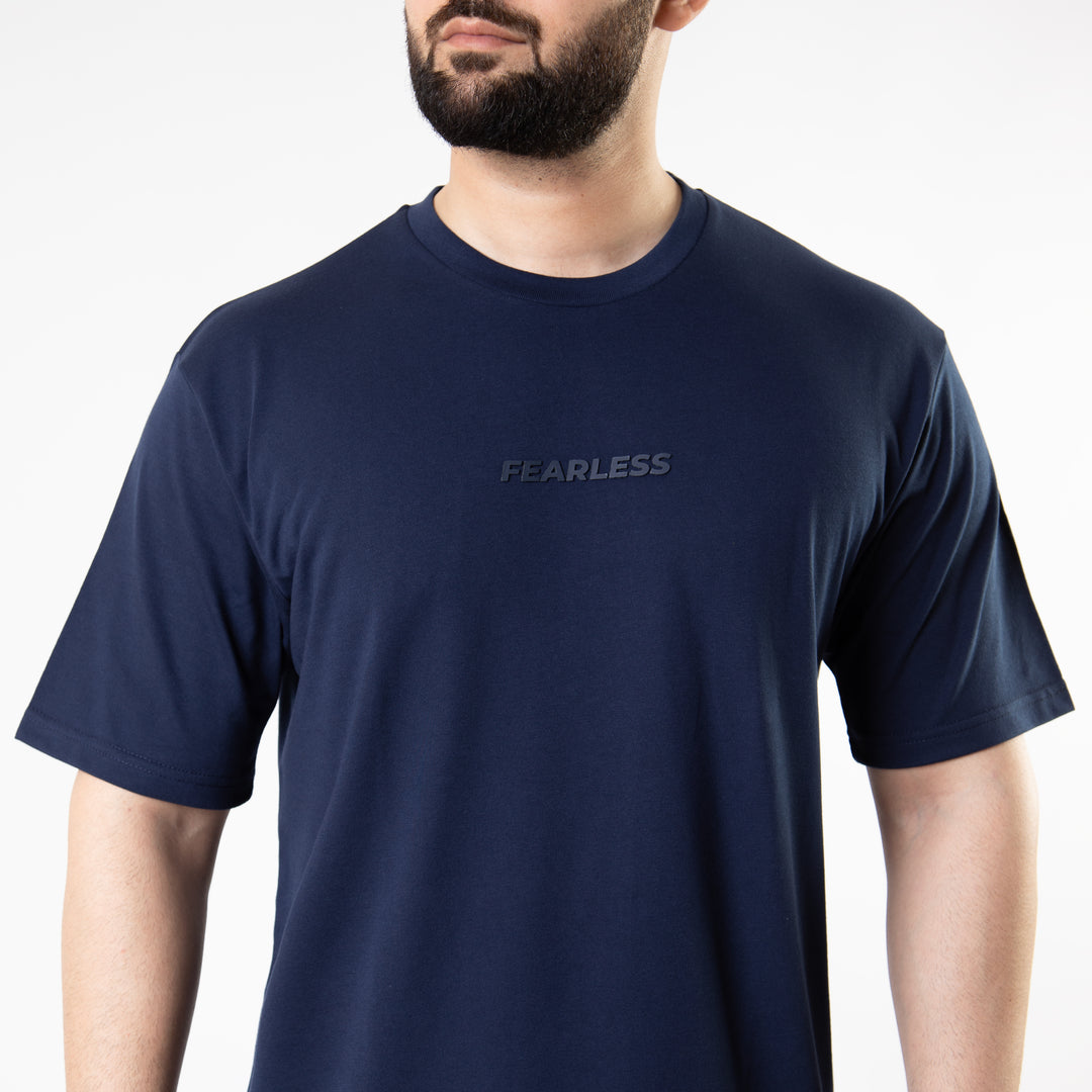 Navy Fearless Relaxed Fit T-Shirt