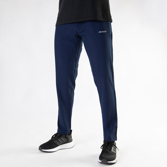 Navy Premium Micro Straight Fit Pants