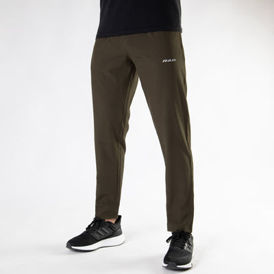 Olive Premium Micro Straight Fit Pants