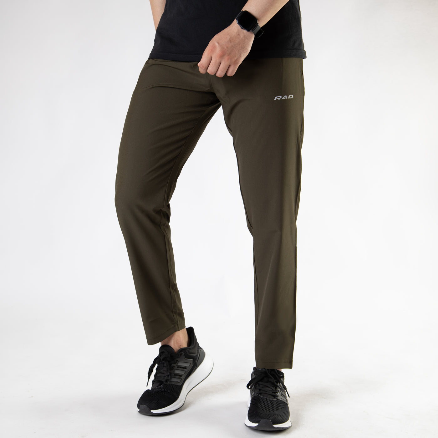 Olive Premium Micro Straight Fit Pants