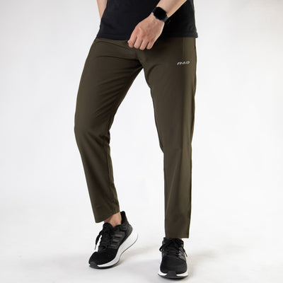 Olive Premium Micro Straight Fit Pants