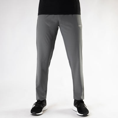 Gray Premium Micro Straight Fit Pants