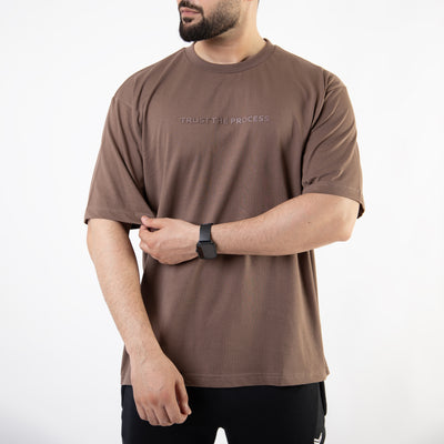 Fawn Oversize "Trust The Process" T-Shirt