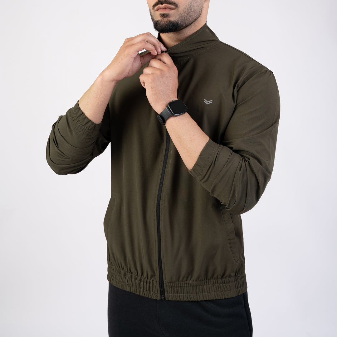 Olive Premium Micro Track Upper