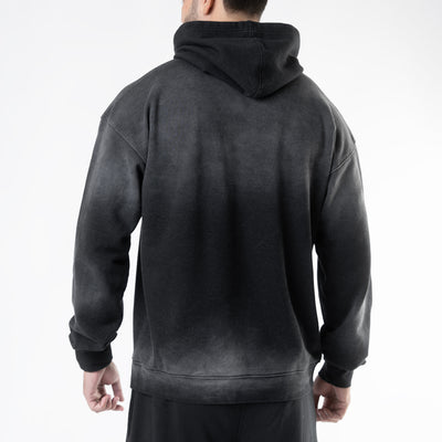 Black Sun Faded Oversize Hoodie