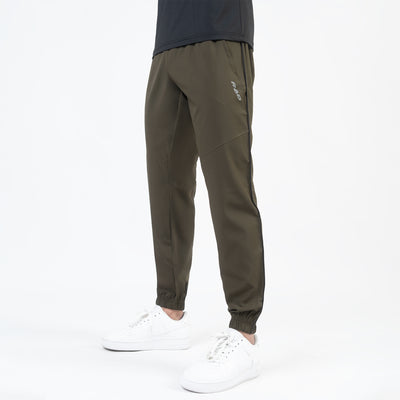 Olive with Black Piping Premium Micro Stretch Tech Pants