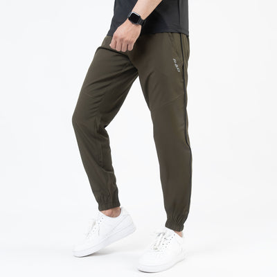 Olive with Black Piping Premium Micro Stretch Tech Pants