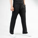 Black Loose Fit Pleated Trousers