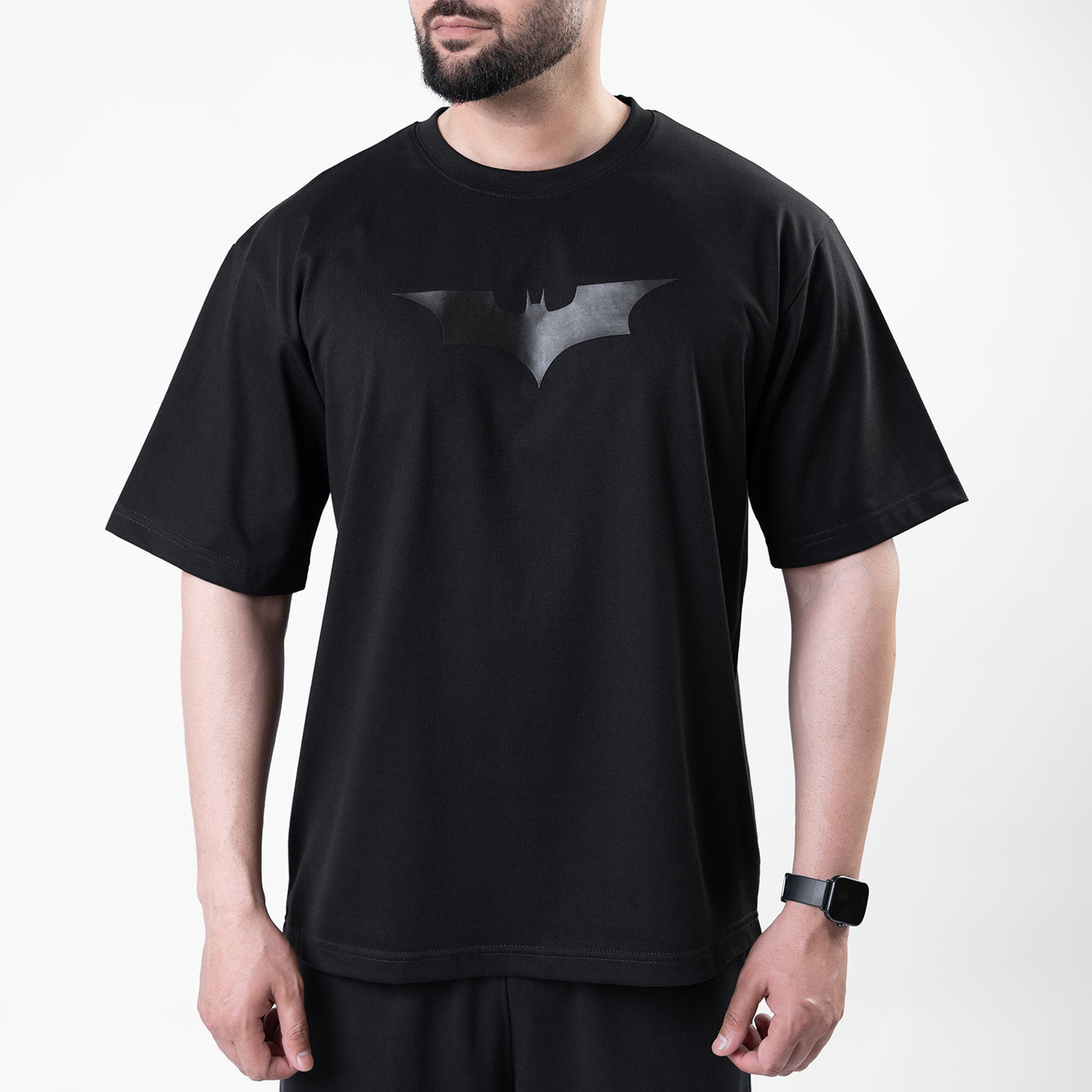 Bat-Signal Black Oversize T-Shirt