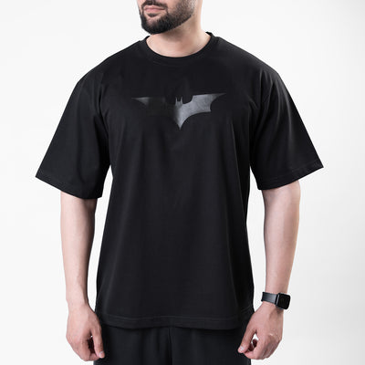 Bat-Signal Black Oversize T-Shirt