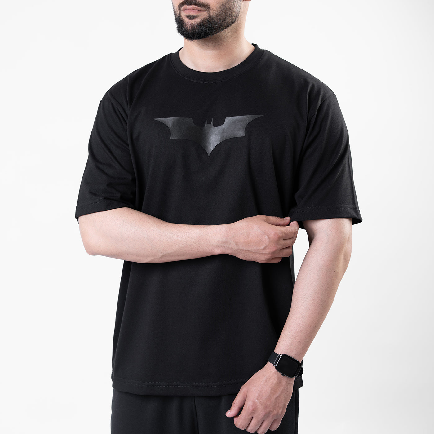 Bat-Signal Black Oversize T-Shirt