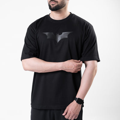 Bat-Signal Black Oversize T-Shirt