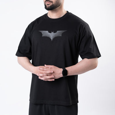 Bat-Signal Black Oversize T-Shirt