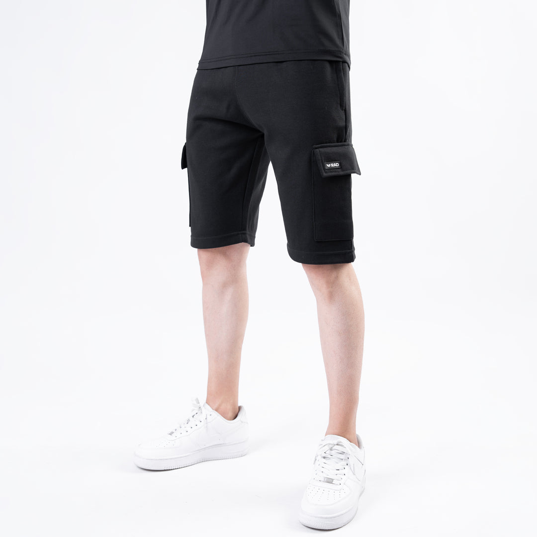 Black Cargo Shorts
