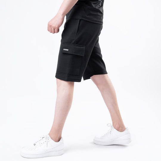Black Cargo Shorts