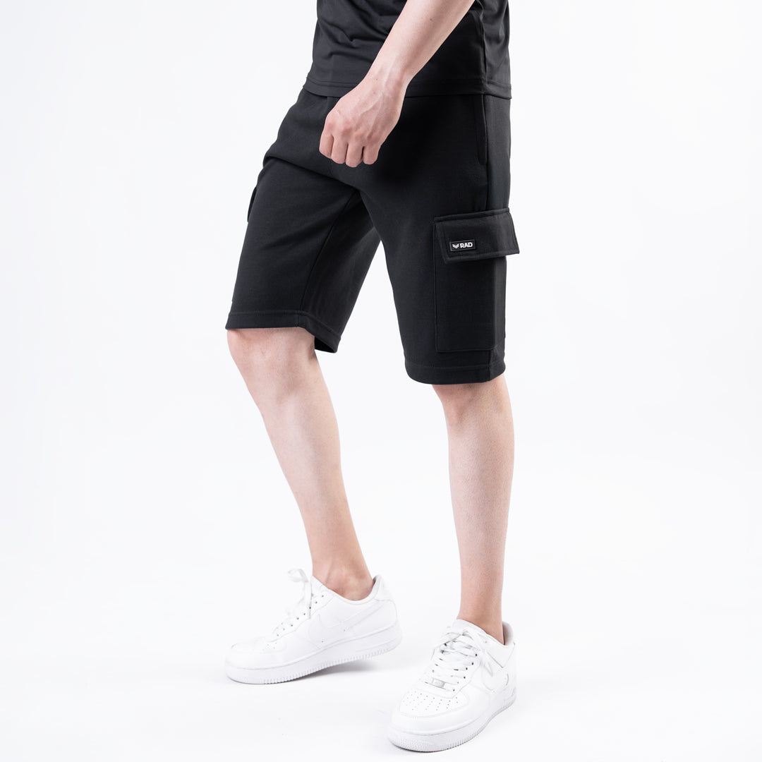 Black Cargo Shorts