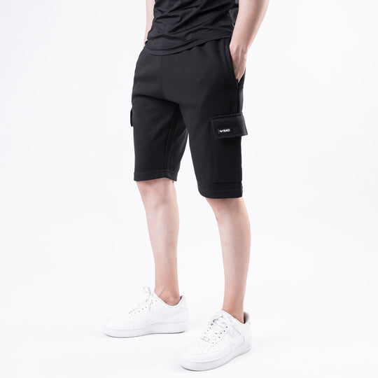 Black Cargo Shorts