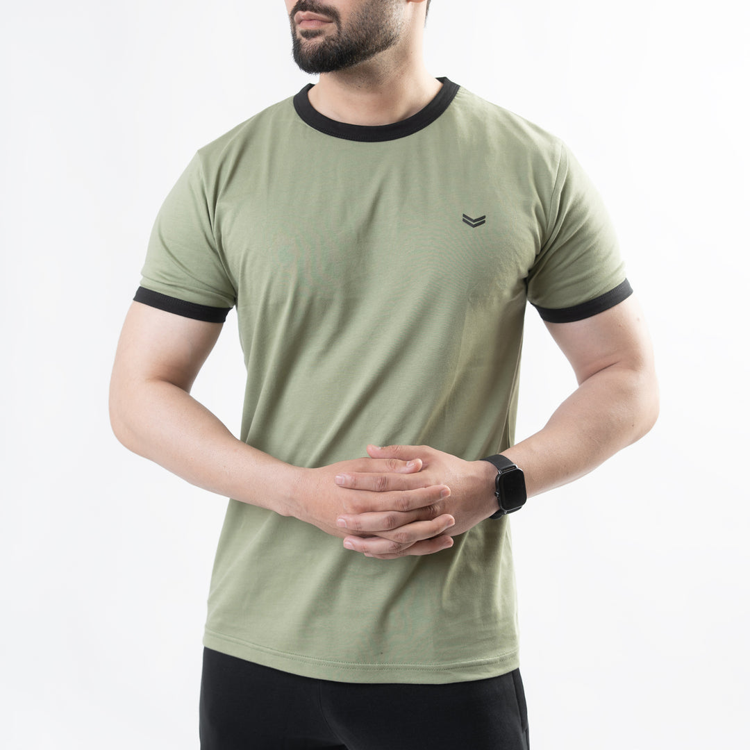 Mint Green Ringer T-Shirt