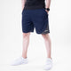 Navy Quick Dry Shorts with Slash Gray Front Panel