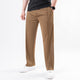 Mustard Loose Fit Front Stitch Trousers