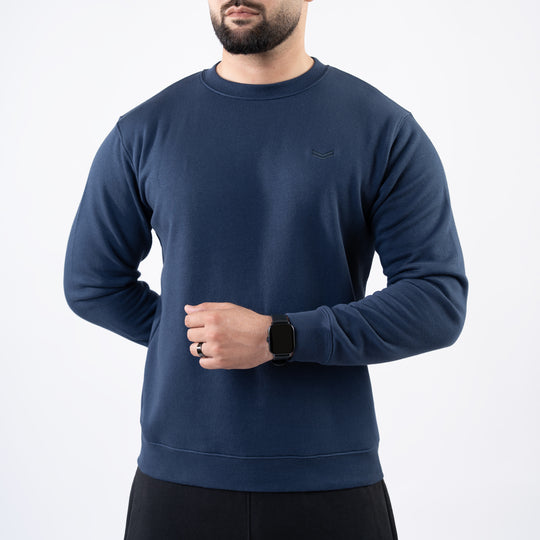 Navy Fleece Sweatshirt