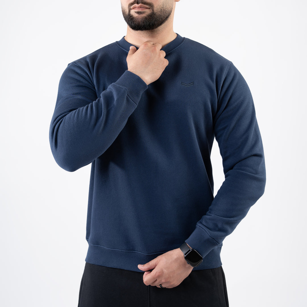 Navy Fleece Sweatshirt