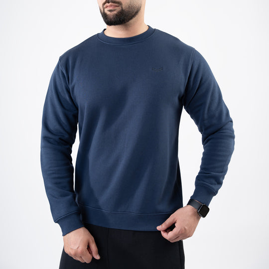 Navy Fleece Sweatshirt