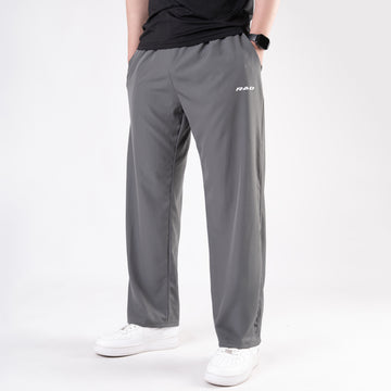 Gray Micro Baggy Fit Trousers