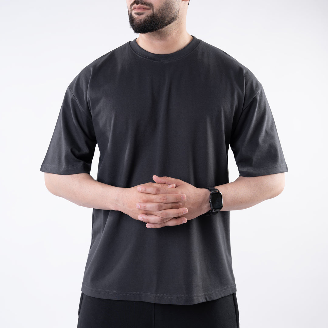 Dark Gray Oversize T-Shirt