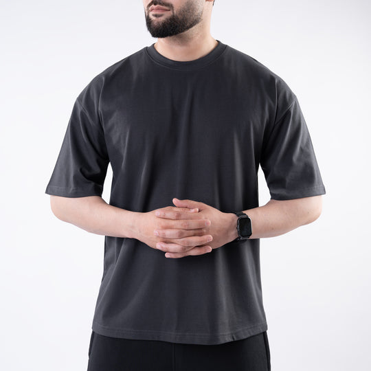 Dark Gray Oversize T-Shirt