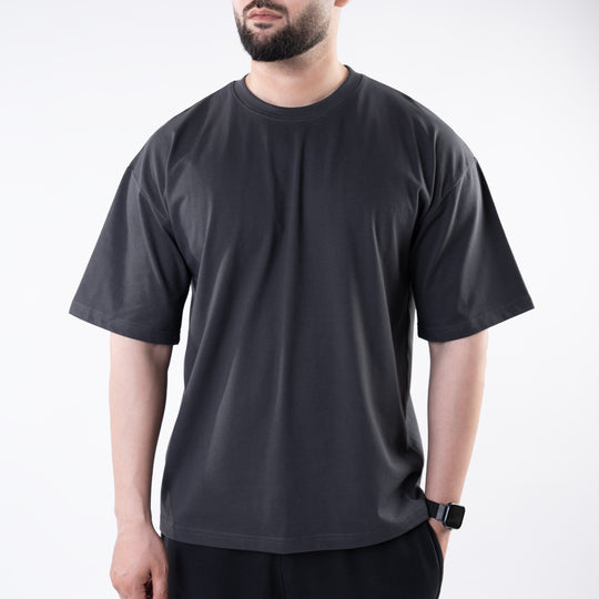 Dark Gray Oversize T-Shirt