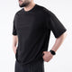Black Plain Oversize T-Shirt