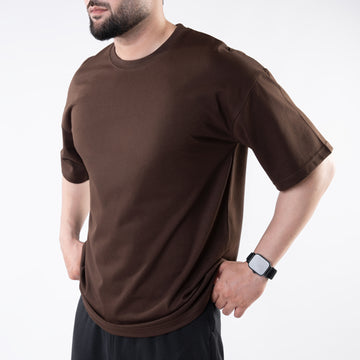 Dark Brown Oversize T-Shirt