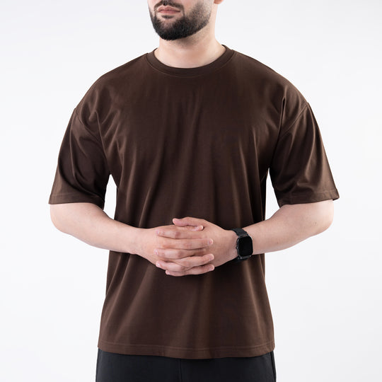 Dark Brown Oversize T-Shirt