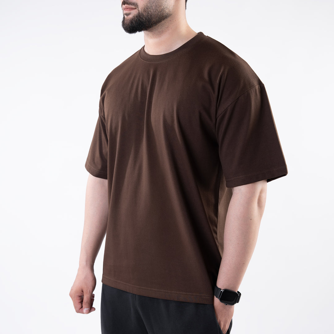 Dark Brown Oversize T-Shirt