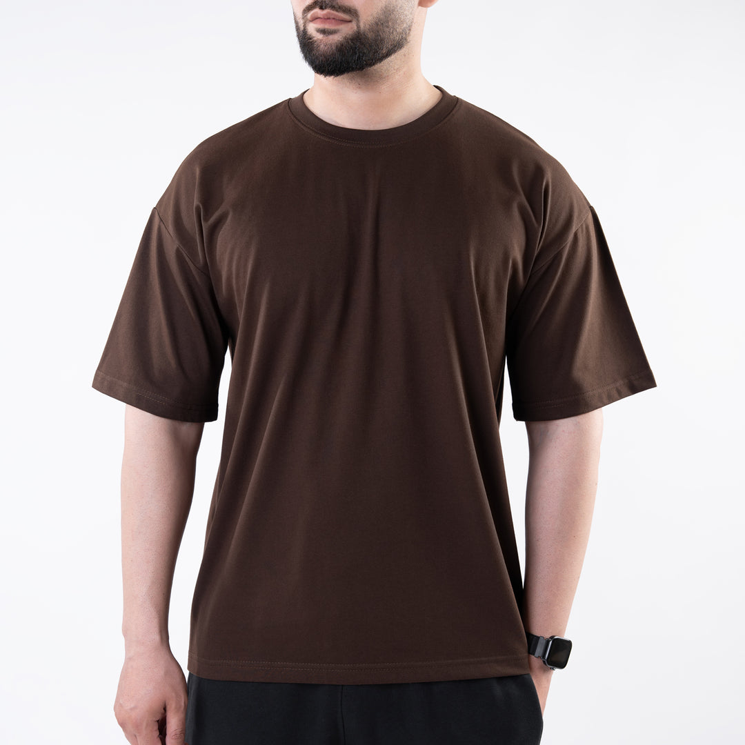 Dark Brown Oversize T-Shirt