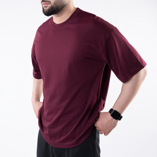 Maroon Oversize T-Shirt