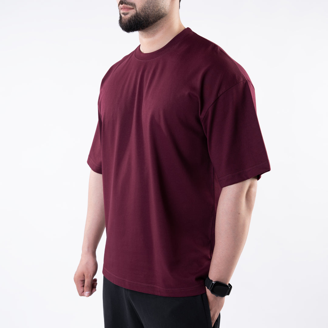 Maroon Oversize T-Shirt