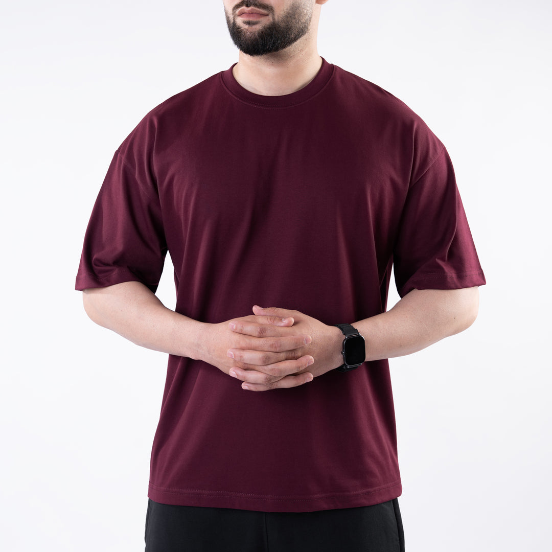 Maroon Oversize T-Shirt