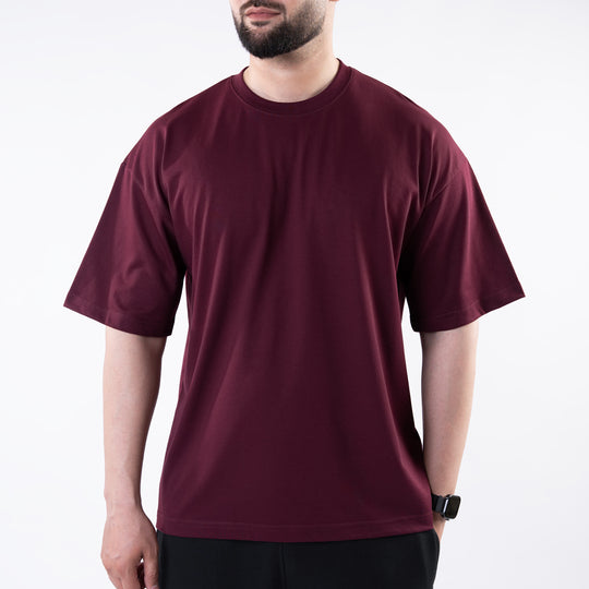 Maroon Oversize T-Shirt