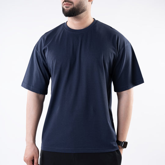 Navy Oversize T-Shirt