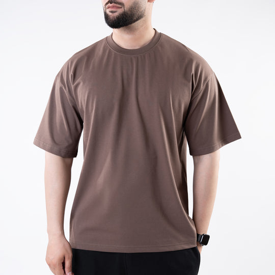 Light Brown Oversize T-Shirt