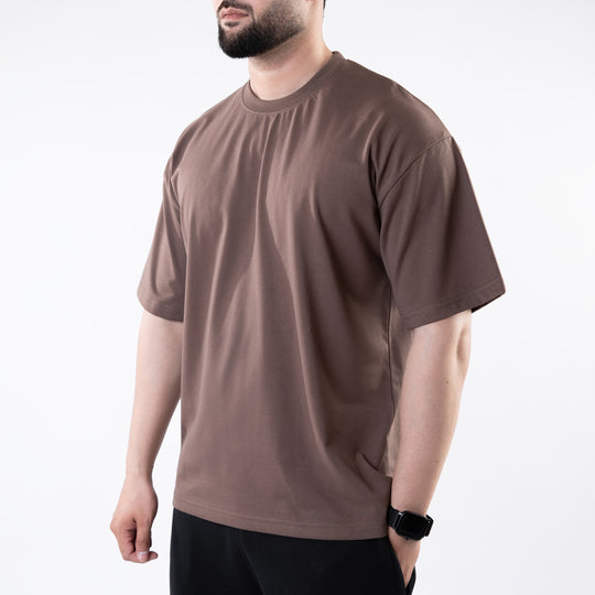 Light Brown Oversize T-Shirt